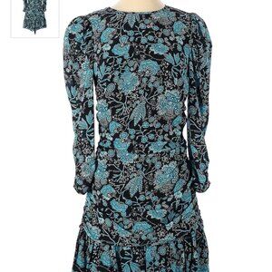 Tanya Taylor Paisley Raven Casual Dress